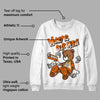 Dunk Low Magma Orange DopeSkill Sweatshirt Money Is Our Motive Bear Graphic