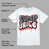 White Cement Reimagined 3s DopeSkill T-Shirt Super Sauce Graphic