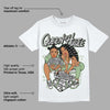 Seafoam 4s DopeSkill T-Shirt Queen Of Hustle Graphic