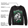 Lucky Green 1s Low DopeSkill Sweatshirt Money On My Mind Graphic