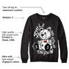 85 Black White 1s DopeSkill Sweatshirt BEAN Graphic