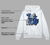 True Blue 1s DopeSkill Hoodie Sweatshirt Talk Is Chip Graphic