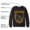 Black Taxi 12s DopeSkill Sweatshirt New Black Queen Graphic