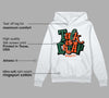 Dunk Low Team Dark Green Orange DopeSkill Hoodie Sweatshirt Talk Is Chip Graphic