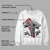 White Cement Reimagined 3s DopeSkill Sweatshirt True Love Will Kill You Graphic