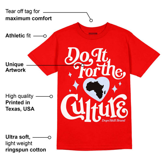 Cherry 11s DopeSkill Varsity Red T-shirt Do It For The Culture Graphic