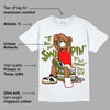 Olive 1s Low OG DopeSkill T-Shirt If You Aint Graphic