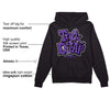 Court Purple 13s DopeSkill Hoodie Sweatshirt Talk Is Chip Graphic