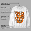 Dunk Low Magma Orange DopeSkill Sweatshirt New Double Bear Graphic