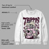 Dunk Low Night Maroon and Medium Soft Pink DopeSkill Sweatshirt Trippin Graphic