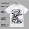 Cement Grey 11s DopeSkill T-Shirt Sick Bear Graphic