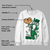 Pine Green 4s DopeSkill Sweatshirt Love Sick Graphic