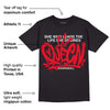 Red Thunder 4s DopeSkill T-shirt Queen Graphic