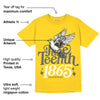 Lightning 4s DopeSkill Tour Yellow T-shirt Juneteenth 1865 Graphic