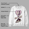 Dunk Low Night Maroon and Medium Soft Pink DopeSkill Sweatshirt Self Made Graphic