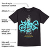 Aqua 5s DopeSkill T-Shirt King Chess Graphic