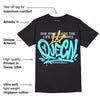 Aqua 5s DopeSkill T-Shirt Queen Graphic