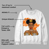 Dunk Low Magma Orange DopeSkill Sweatshirt Black Queen Graphic