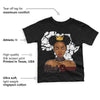 A Ma Maniére x 12s DopeSkill Toddler Kids T-shirt Black Queen Graphic