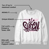 Dunk Low Night Maroon and Medium Soft Pink DopeSkill Sweatshirt Queen Graphic