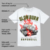 Olive 1s Low OG DopeSkill T-Shirt Slow Burn Graphic