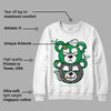 Lucky Green 3s DopeSkill Sweatshirt New Double Bear Graphic