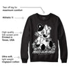 85 Black White 1s DopeSkill Sweatshirt MOMM Bear Graphic