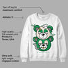 Lucky Green 2s DopeSkill Sweatshirt New Double Bear Graphic