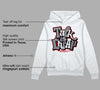 Fire Red 9s DopeSkill Hoodie Sweatshirt Talk Is Chip Graphic