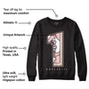 Washed Pink 1s Retro High OG DopeSkill Sweatshirt No.1 Graphic