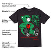 Lucky Green 1s Low DopeSkill T-Shirt Love Kills Graphic