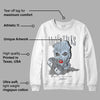 Cool Grey 6s DopeSkill Sweatshirt Money Talks Graphic