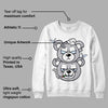 Cement Grey 11s DopeSkill Sweatshirt New Double Bear Graphic