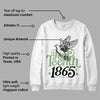 Seafoam 4s DopeSkill Sweatshirt Juneteenth 1865 Graphic