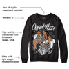 85 Black White 1s DopeSkill Sweatshirt Queen Of Hustle Graphic