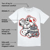 White Cement Reimagined 3s DopeSkill T-Shirt Bear Steals Sneaker Graphic