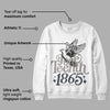 Cool Grey 11s DopeSkill Sweatshirt Juneteenth 1865 Graphic