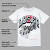 White Cement Reimagined 3s DopeSkill T-Shirt Loser Lover Graphic