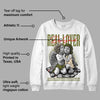 Olive 1s Low OG DopeSkill Sweatshirt Real Lover Graphic