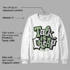 Seafoam 4s DopeSkill Sweatshirt Talk Is Chip Graphic