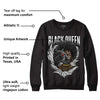 85 Black White 1s DopeSkill Sweatshirt New Black Queen Graphic