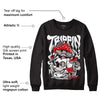 85 Black White 1s DopeSkill Sweatshirt Trippin Graphic