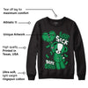 Lucky Green 1s Low DopeSkill Sweatshirt Love Sick Graphic