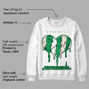 Lucky Green 2s DopeSkill Sweatshirt Juneteenth Heart Graphic