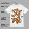 Dunk Low Magma Orange DopeSkill T-Shirt Money Is Our Motive Bear Graphic