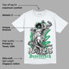 Lucky Green 3s DopeSkill T-Shirt Juneteenth Graphic