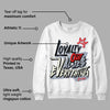 White Cement Reimagined 3s DopeSkill Sweatshirt LOVE Graphic