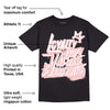 Washed Pink 1s Retro High OG DopeSkill T-Shirt LOVE Graphic