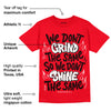 Red Thunder 4s DopeSkill Red T-shirt Grind Shine Graphic