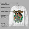 Pine Green 4s DopeSkill Sweatshirt Queen Of Hustle Graphic